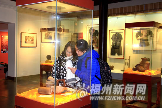 畲族服饰展在林则徐纪念馆举行　展出80余件实物